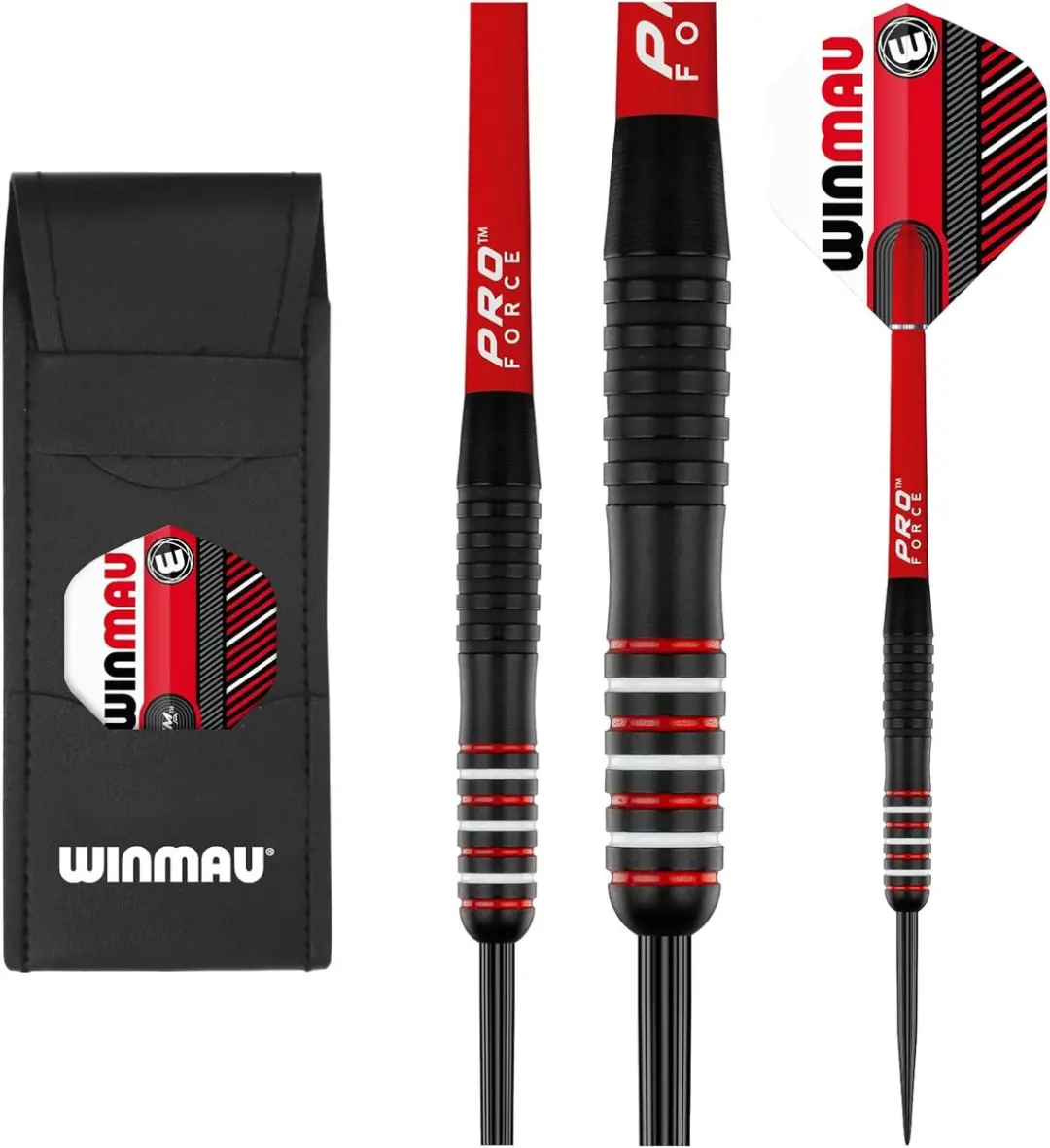 Winmau Brass Darts Rookie 20g - 9 Stuks - Rood