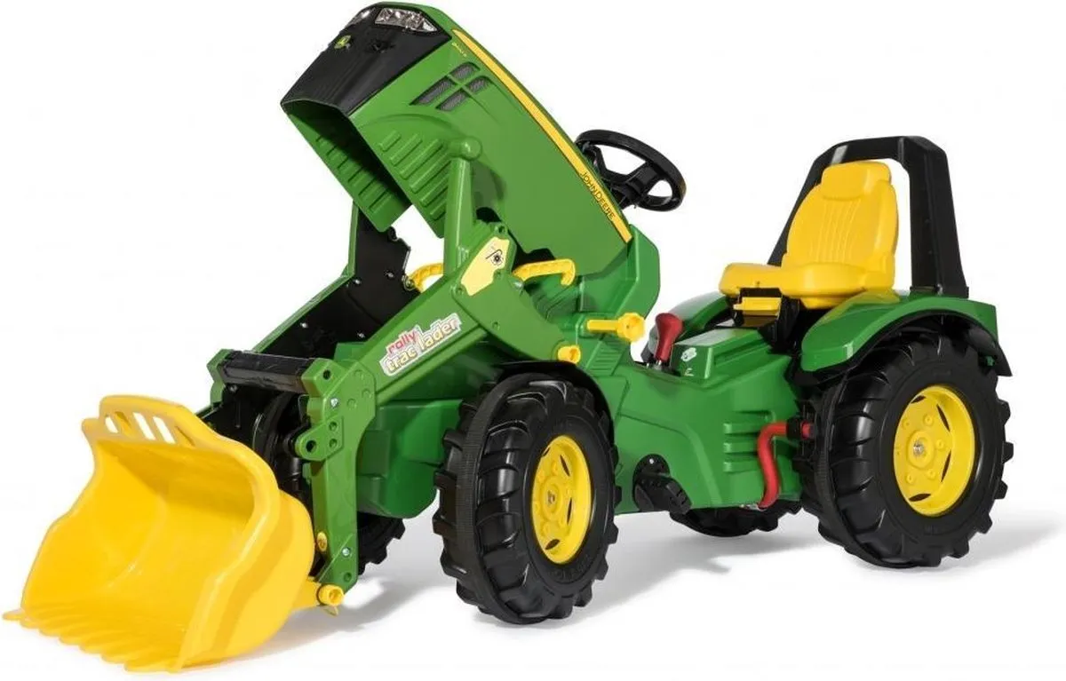 Rolly Toys X-Trac John Deere 8400R Traptrekker - Groen