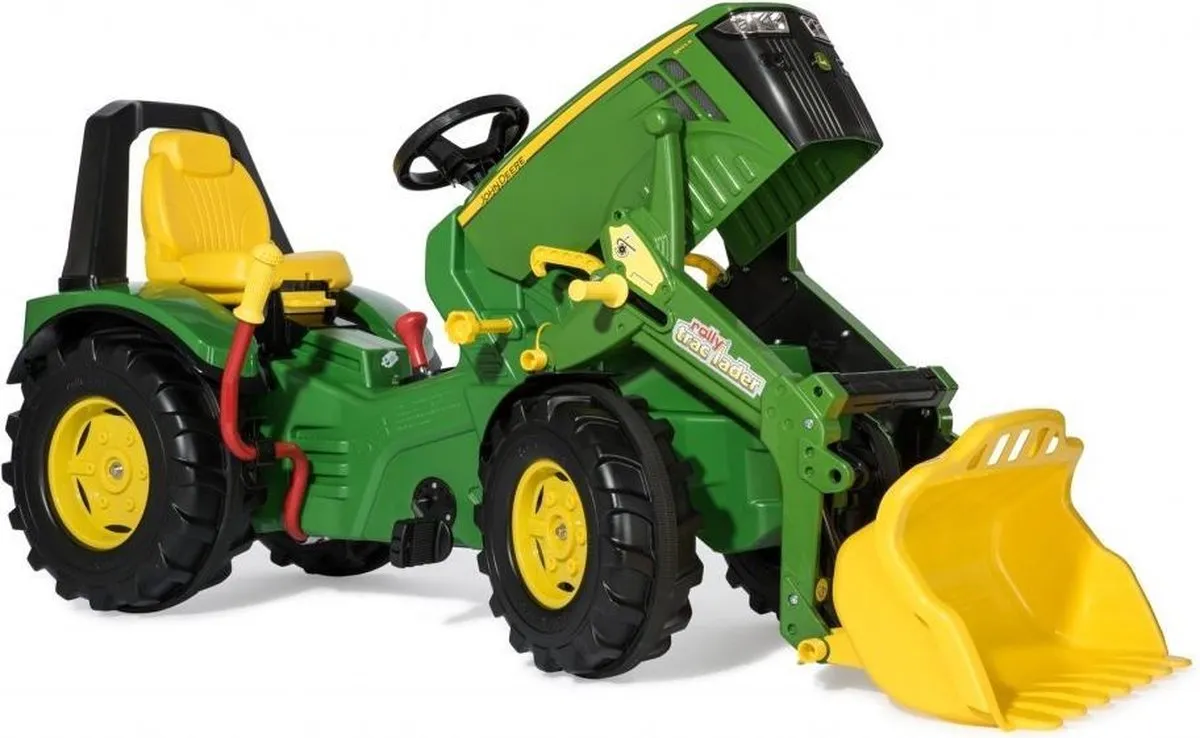 Rolly Toys X-Trac John Deere 8400R Traptrekker - Groen