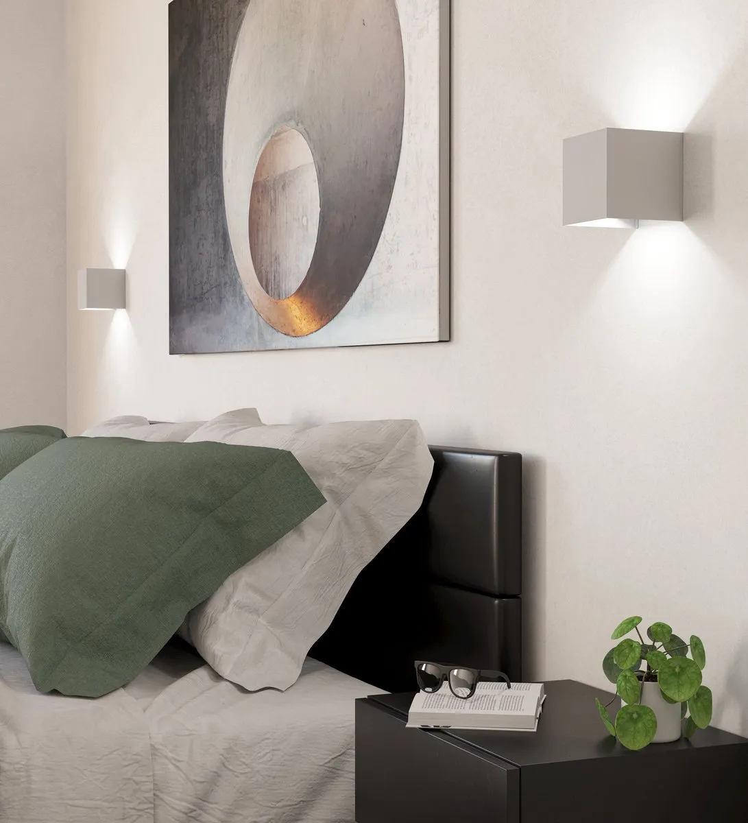 Eglo Valmontone Wandlamp LED 10cm - Wit