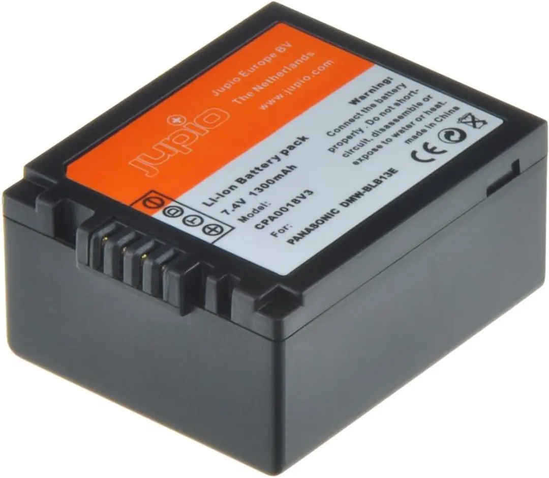 Jupio DMW-BLB13E Accu - 1100mAh - Compactcamera
