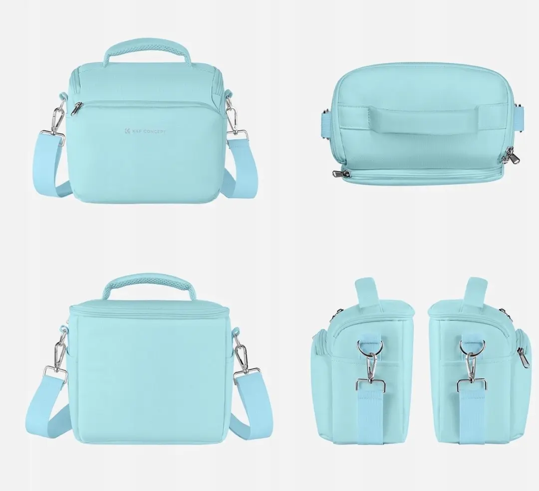K&F Concept Camera Sling Bag 5L - Lichtblauw
