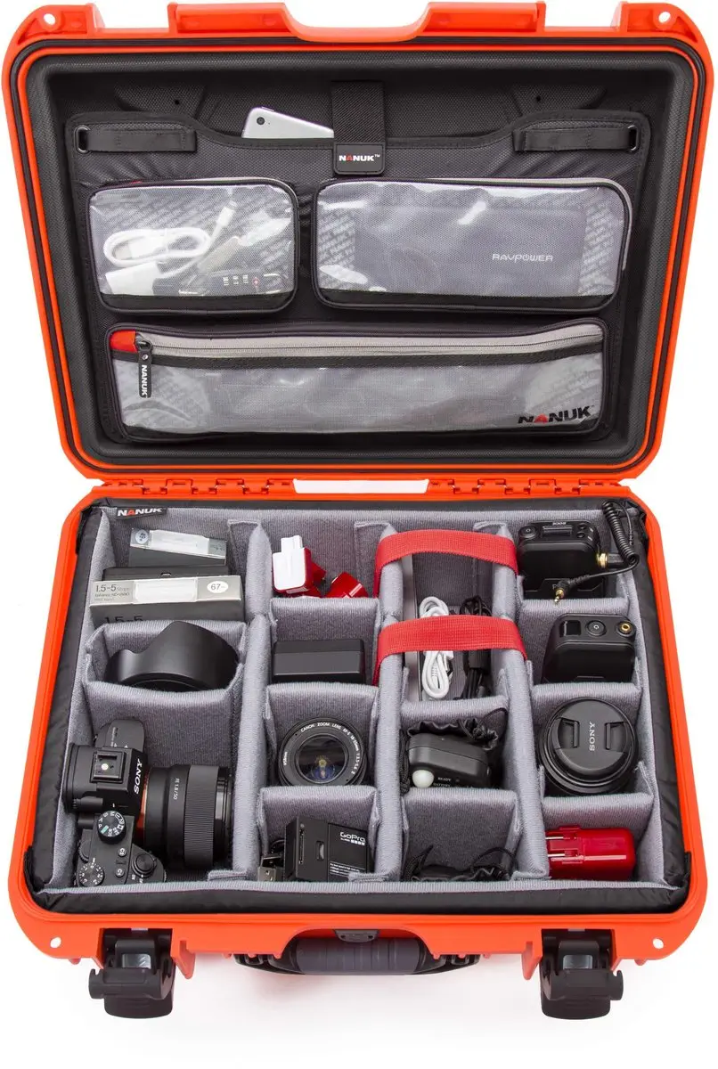 Nanuk 930 Pro Photo Kit Koffer - Orange