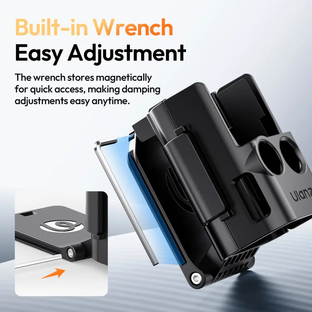 Ulanzi PK-15 Magnetische Beugel DJI Osmo Pocket 3 - Zwart