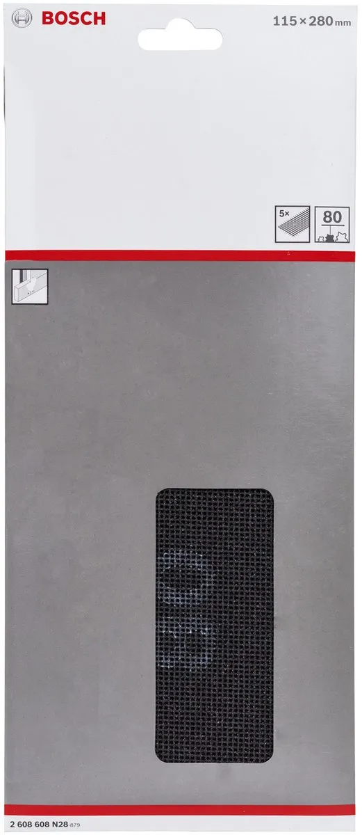 Bosch 2608608N28 Handschuurpapier Korrel 80 - 280x115mm