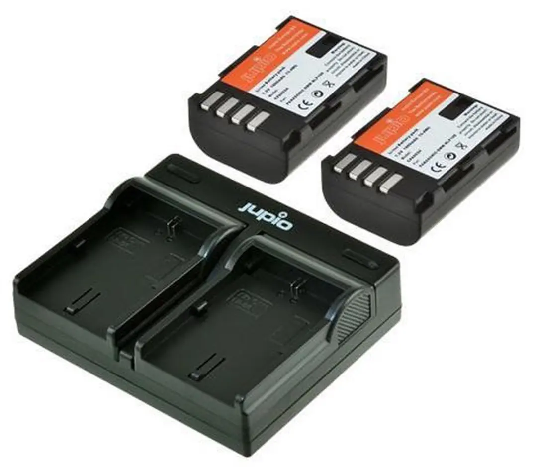 Jupio DMW-BLF19E Accu 1860mAh - 2 Stuks + USB Dual Charger