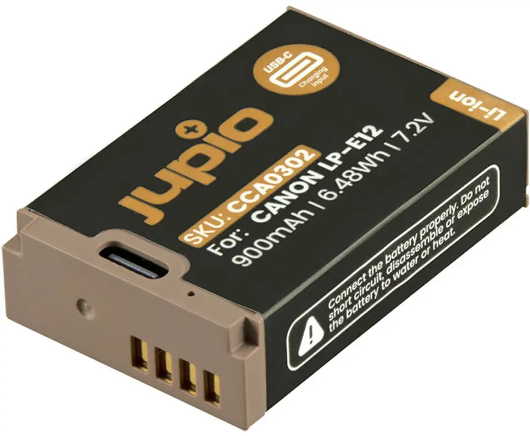 Jupio LP-E12 Ultra C Accu 900mAh - Canon Compactcamera