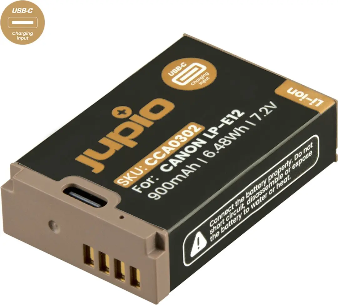 Jupio LP-E12 Ultra C Accu 900mAh