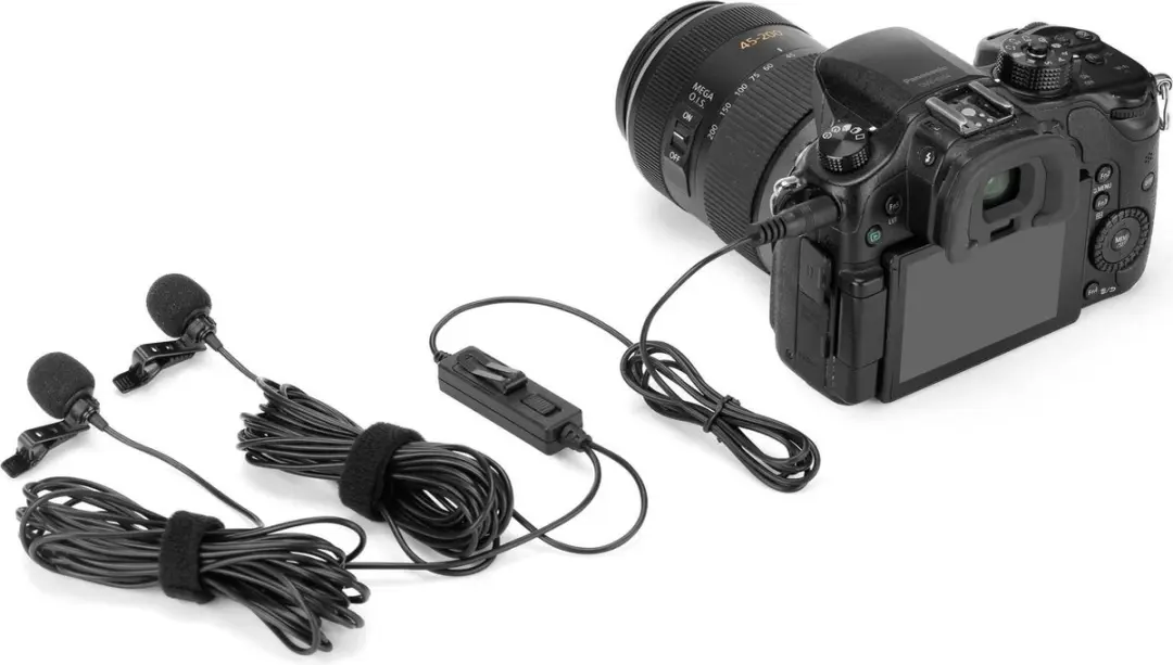 Saramonic LavMicro 2M Set - 2 Daspeldmicrofoons - 6m TRRS Kabel - Zwart