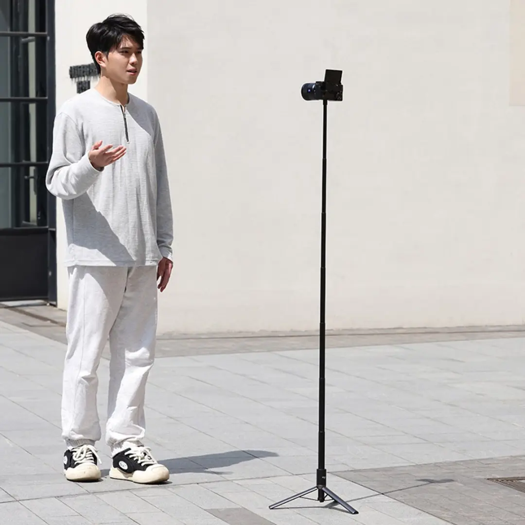 Ulanzi TT52 Selfie Stick Statief - 150cm - Zwart