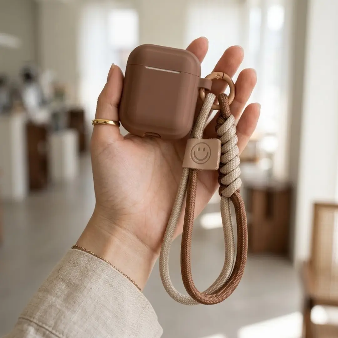 NUVEX Hoesje AirPods Pro 2 - Bruin