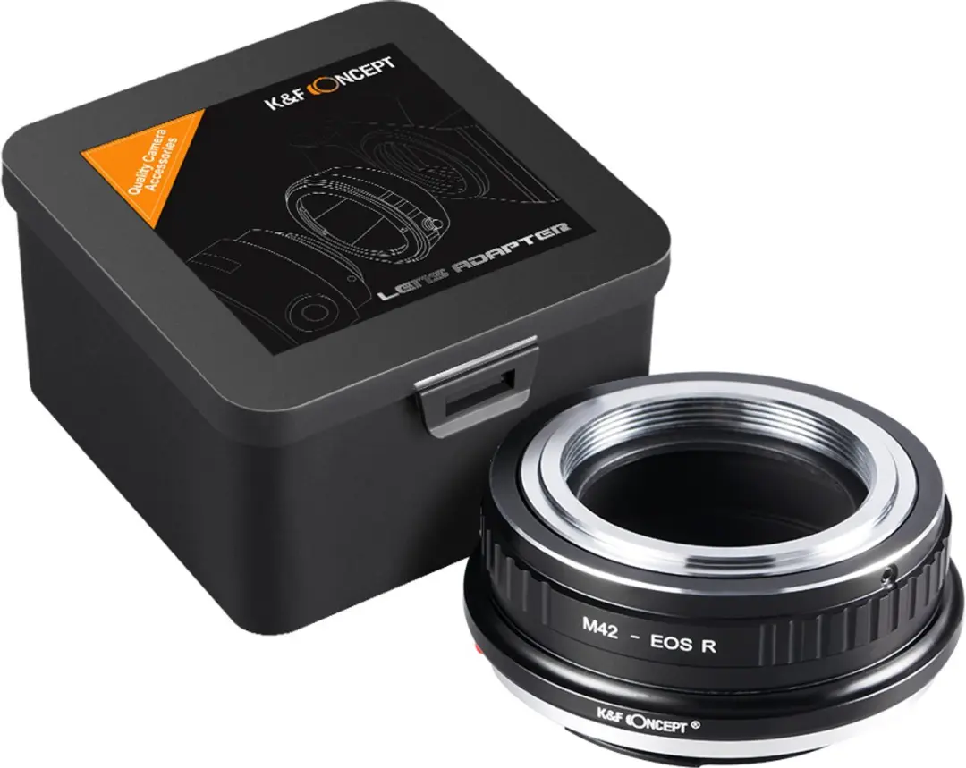 K&F Concept M42-EOS-R Adapter - KF06.382 - Zwart