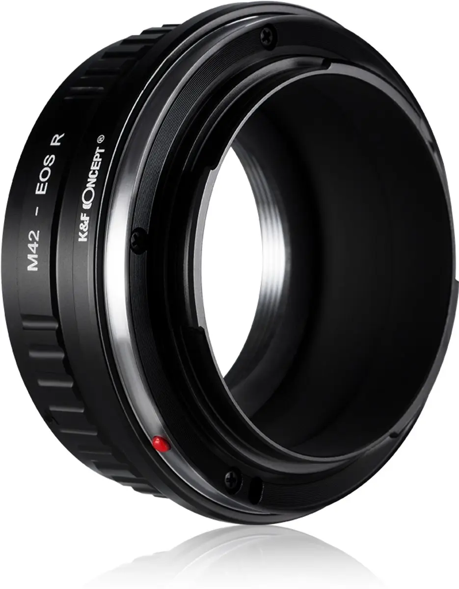 K&F Concept M42-EOS-R Adapter - KF06.382 - Zwart