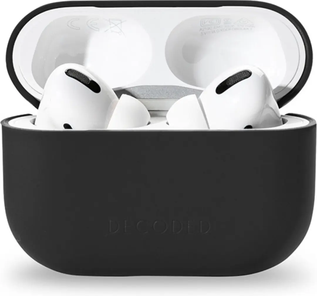Decoded D21AP3C1SCL AirPods Hoesje - Silicone Charcoal