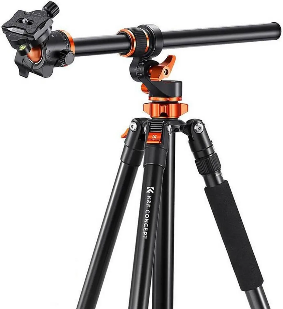 K&F Concept KF09.119 Statief - 4 Secties - Zwart