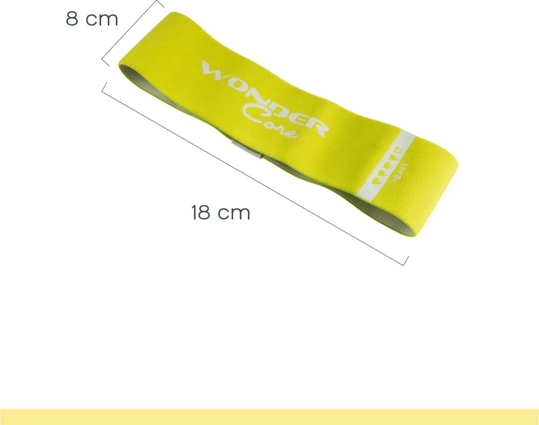 Wonder Core Resistance Band - Zwaar - Groen