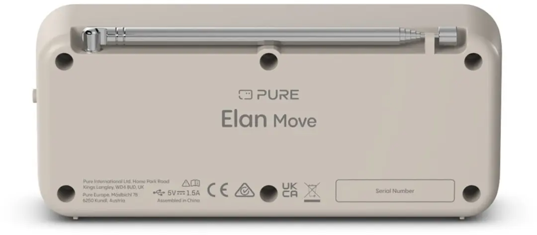 Pure Elan Move Digitaal Radio 255878 - Wit