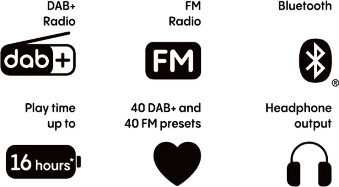 Pure Elan Move Digitaal Radio 255878 - Wit
