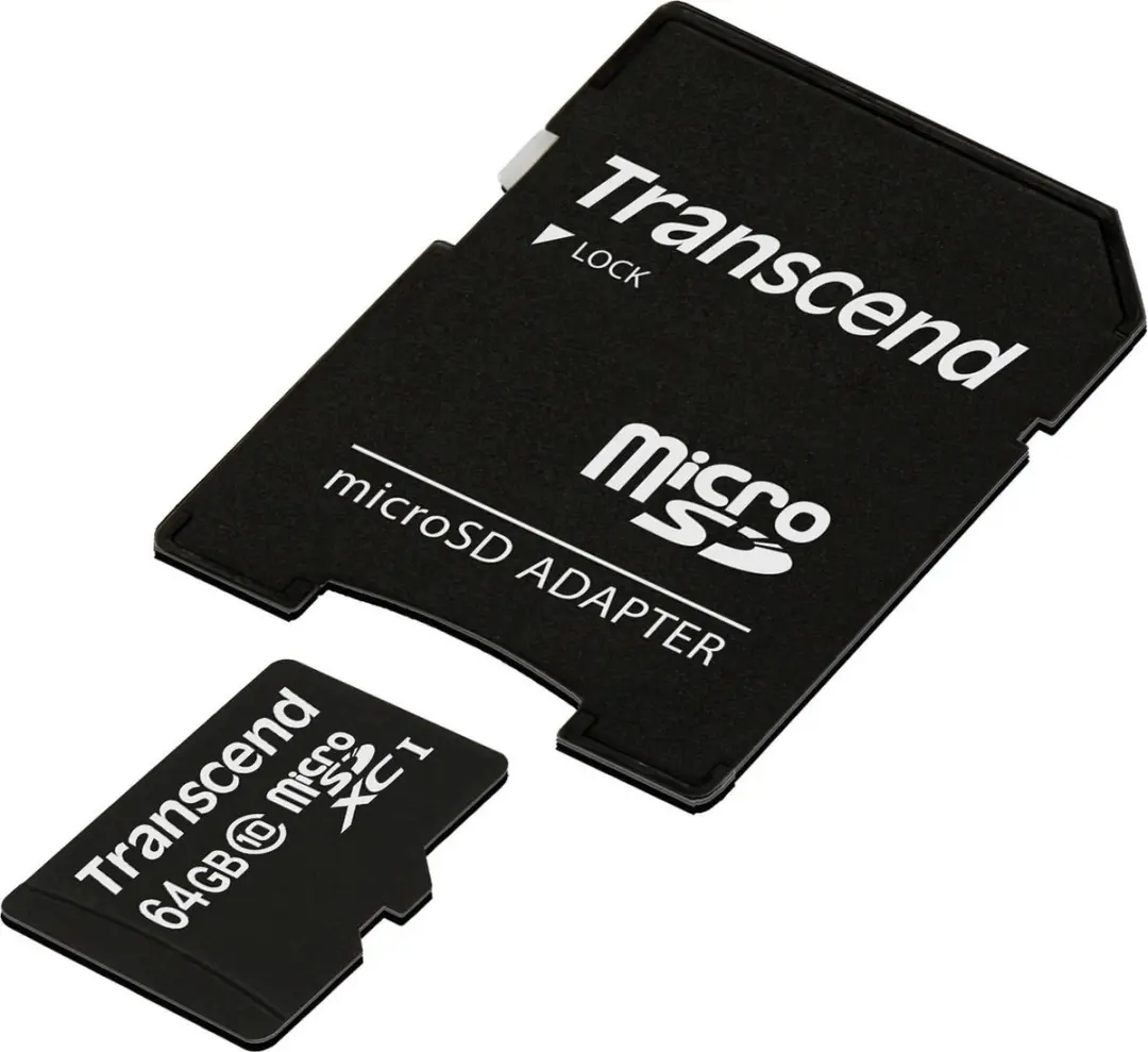 Transcend Micro SDXC 64GB Class 10 TS64GUSDXC10 - 300x