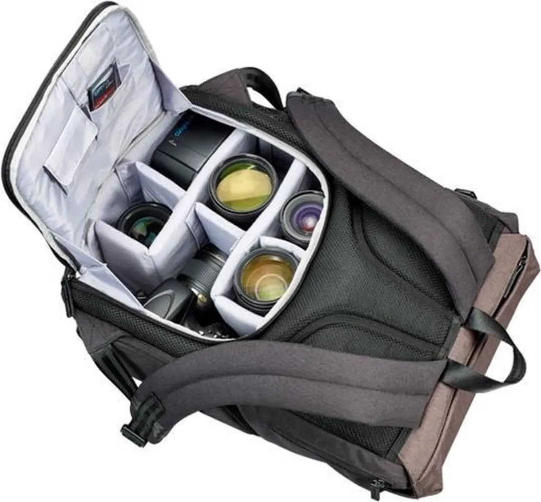 Cullmann Bristol DayPack 600+ Rugzak 91731 - 5 Lenzen - M - Bruin
