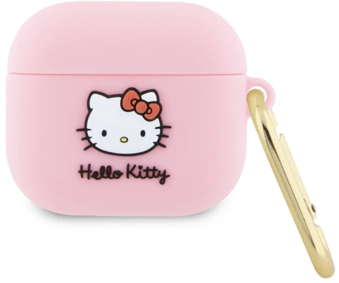 Hello Kitty Siliconen 3D Kitty Hoofdhoes AirPods 3
