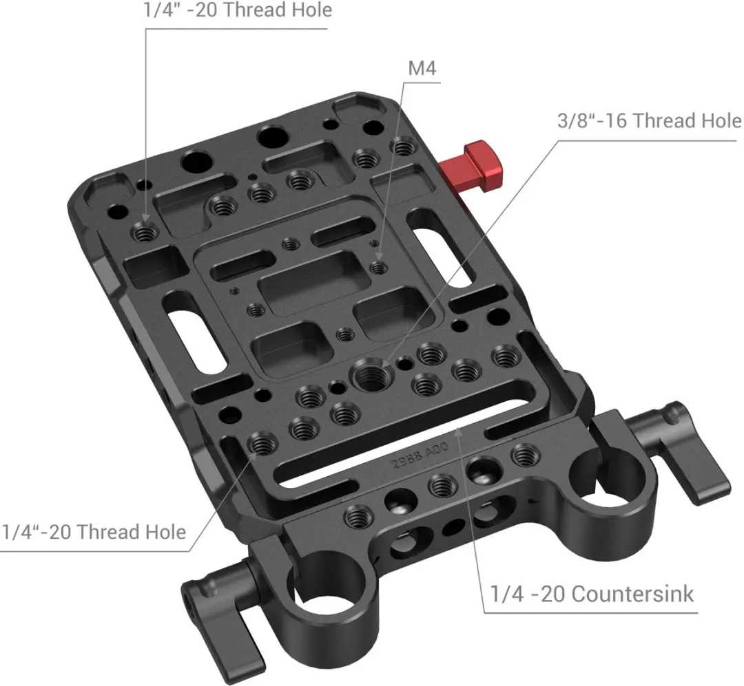 SmallRig VB99 Pro mini V Mount Battery Kit 6800mAh