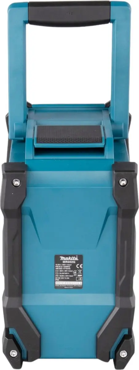 Makita MR002GZ Bouwradio 12V - FM/AM/Bluetooth - Asagi - afbeelding 6 van 6