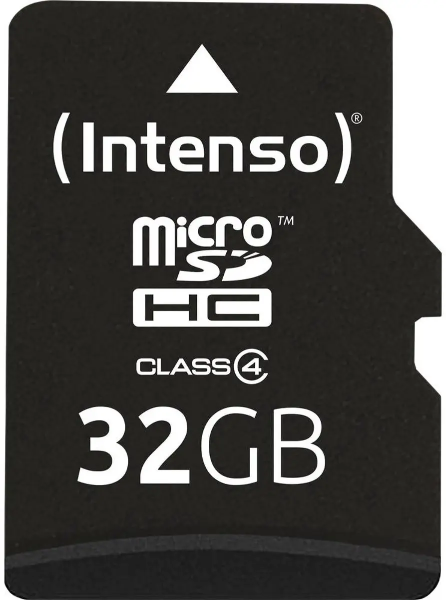Intenso Micro SDHC 32GB Klasse 4 Geheugenkaart