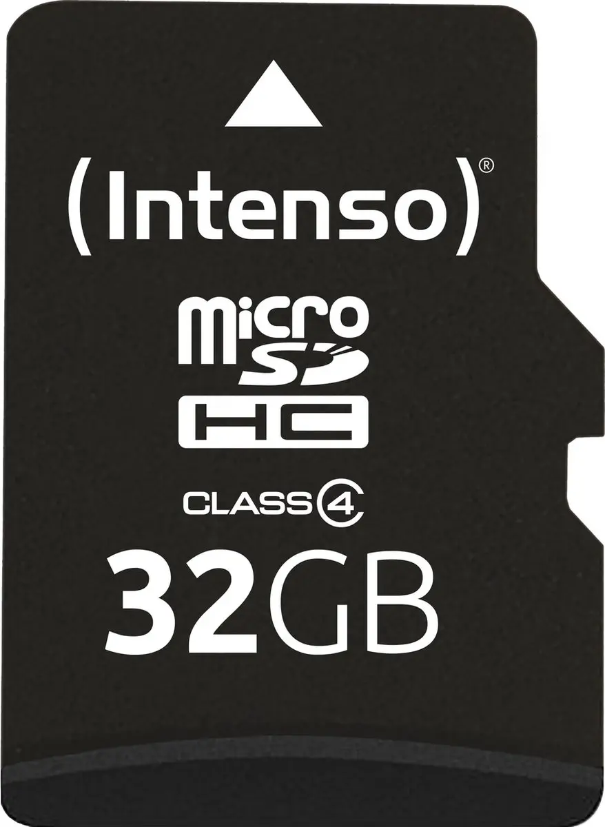 Intenso Micro SDHC 32GB Klasse 4 Geheugenkaart