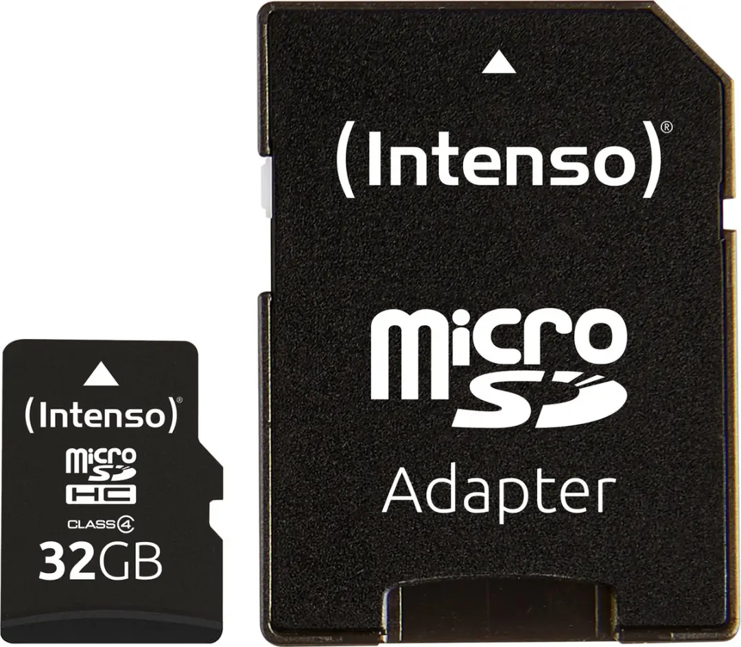Intenso Micro SDHC 32GB Klasse 4 Geheugenkaart