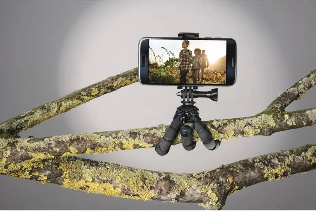Hama Ministatief Flex 14cm - Smartphone/GoPro - Zwart