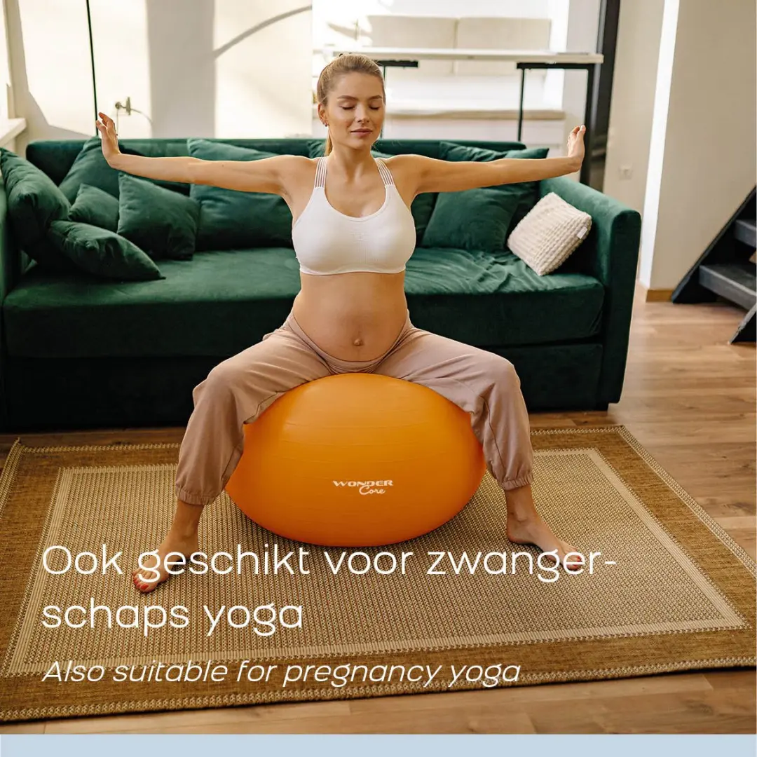 Wonder Core Gymbal Fitnessbal 65cm - Oranje