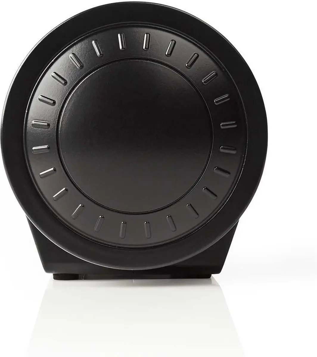 Nedis CLAR005BK Wekkerradio - LED Tijdprojectie - AM/FM - Zwart