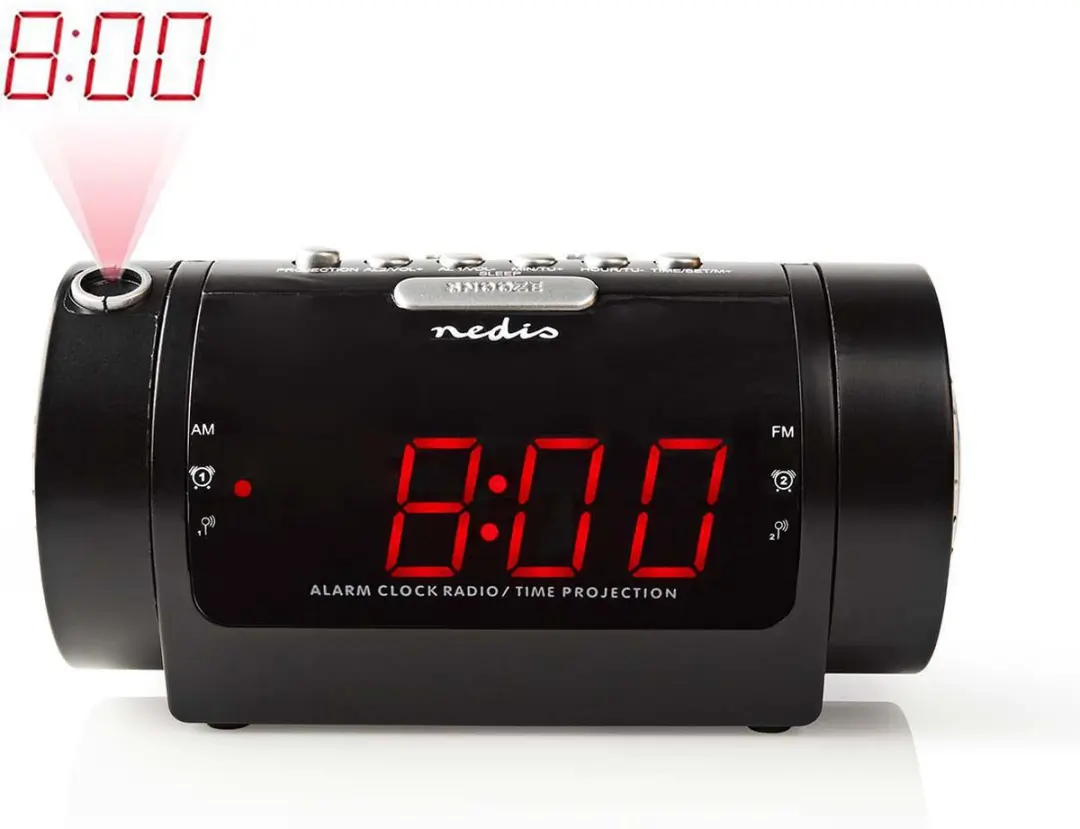Nedis CLAR005BK Wekkerradio