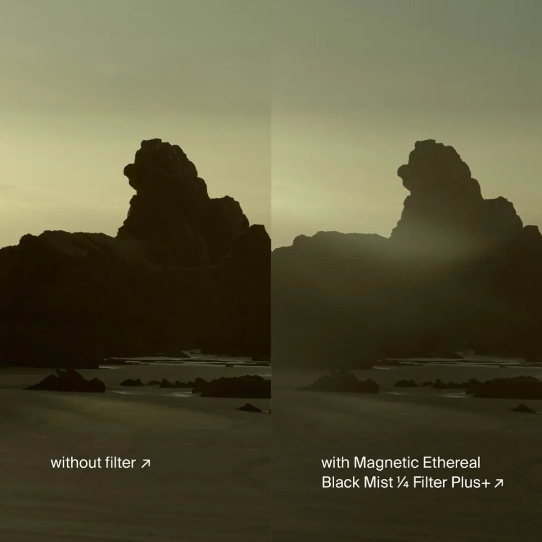 Urth Magnetic Ethereal 1/4 Black Mist Lensfilter 49mm - Zwart