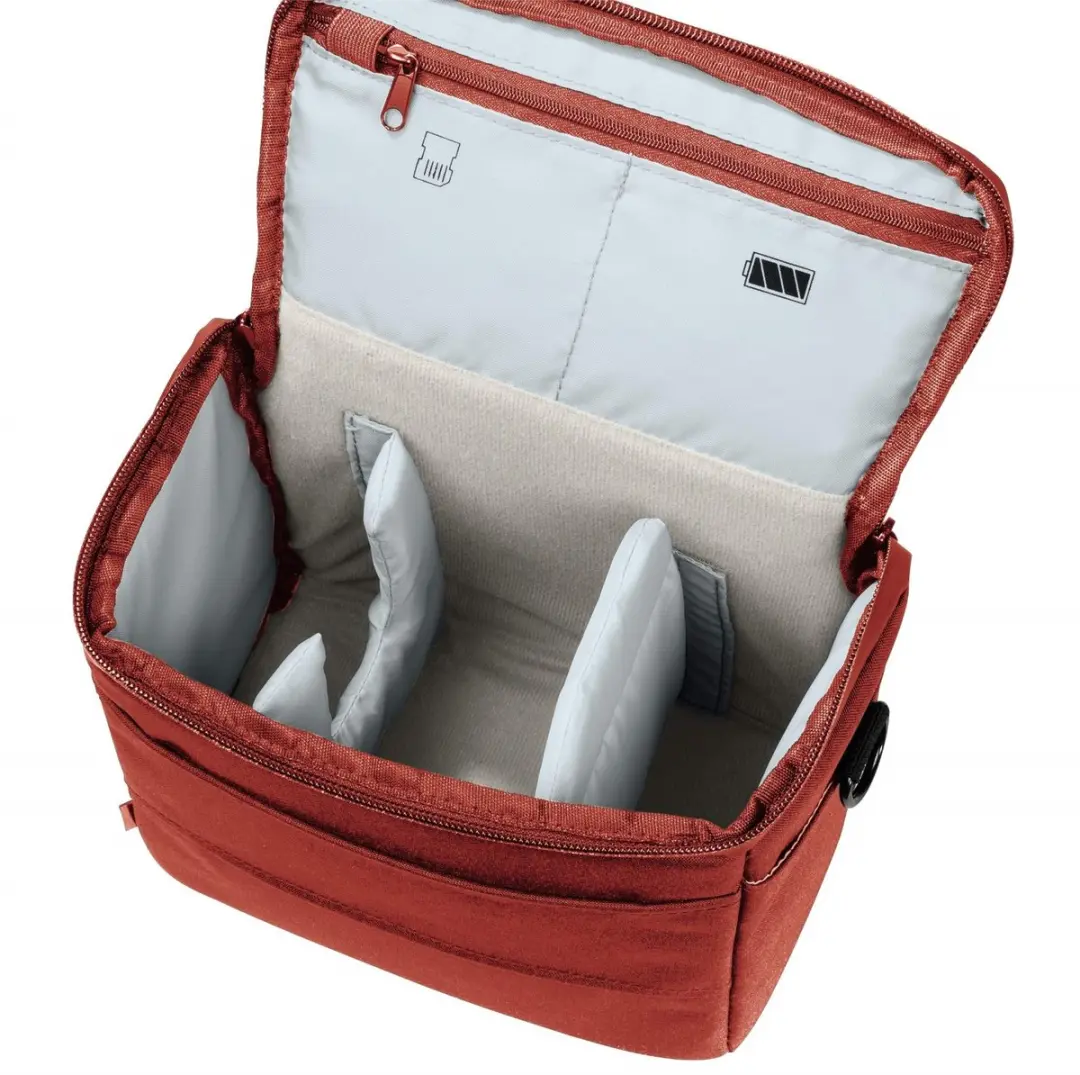 Hama Cameratas Trinidad 00185031 - Schoudertas M - Rood - afbeelding 2 van 6