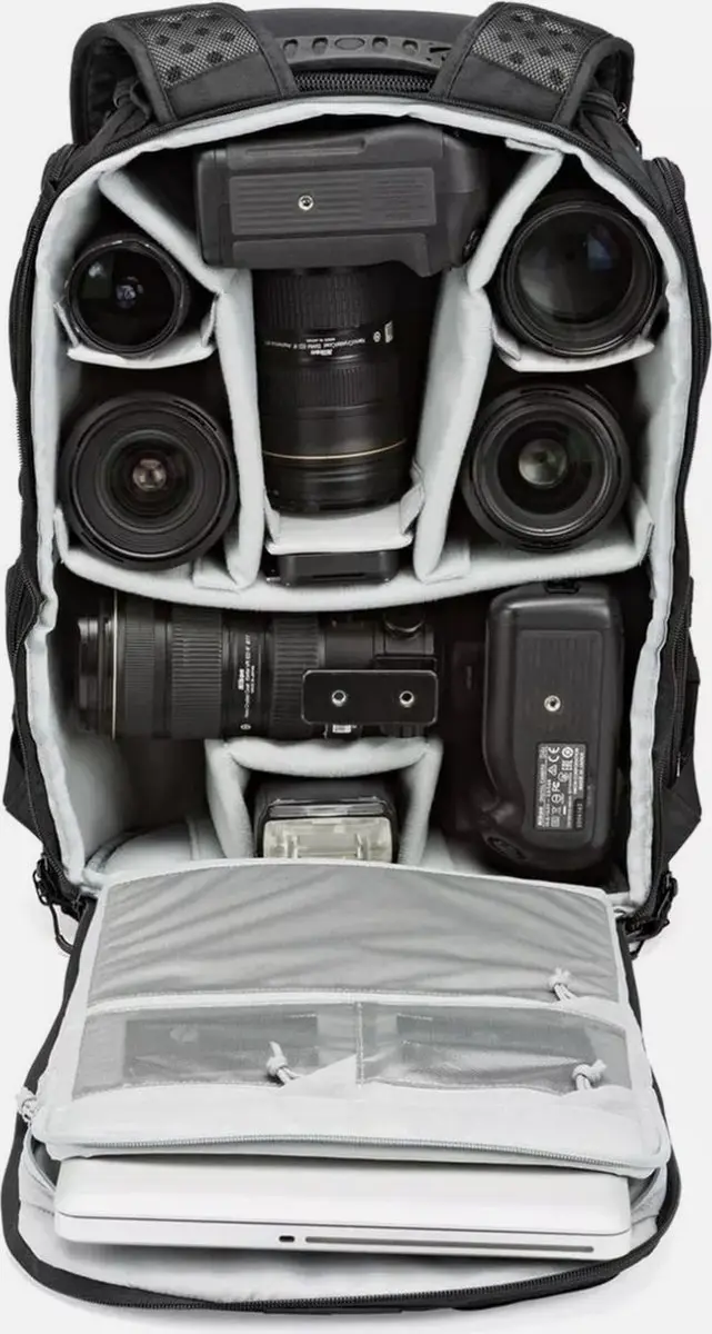 Lowepro ProTactic BP 450 AW II Rugzak - 15" - 4 Lenzen - Zwart