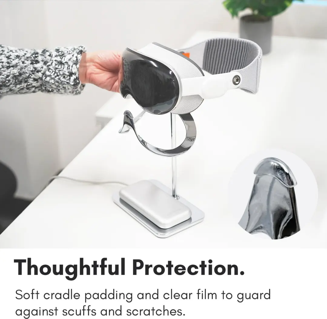 Macally VPSTAND Apple Vision Pro Stand - Metaal