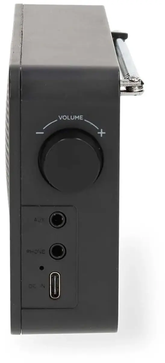 Nedis FM-Radio RDFM2225BK - Draagbaar - 2W - Zwart