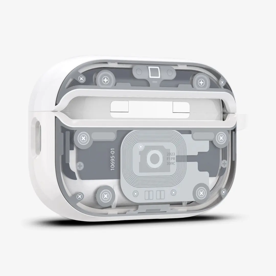 Spigen Ultra Hybrid MagFit ACS07423 Hoesje - AirPods Pro - Wit
