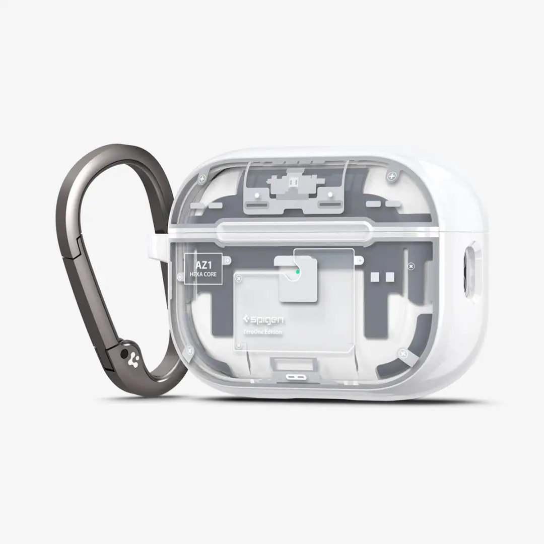 Spigen Ultra Hybrid MagFit ACS07423 Hoesje - AirPods Pro - Wit