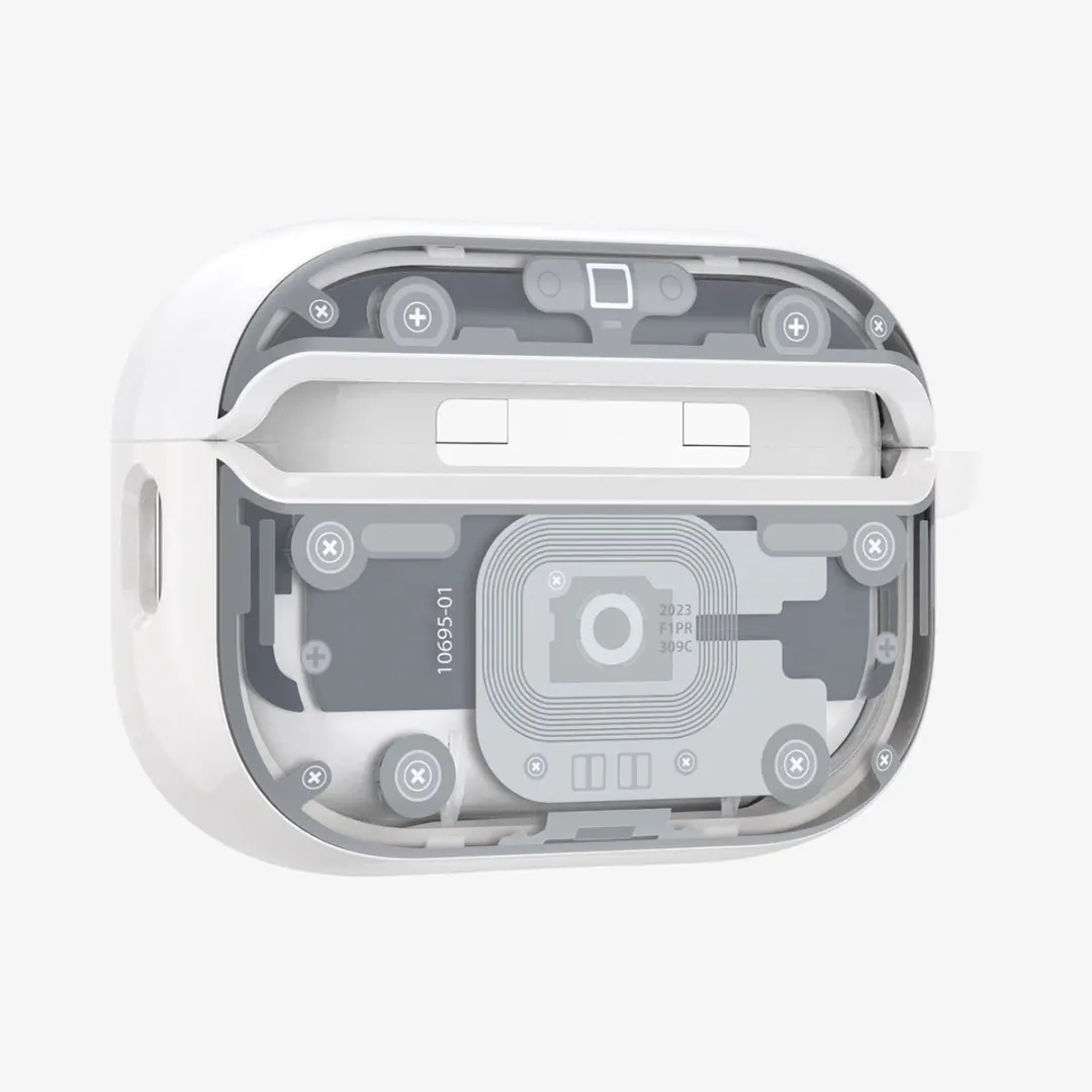 Spigen Ultra Hybrid MagFit ACS07423 Hoesje - AirPods Pro - Wit
