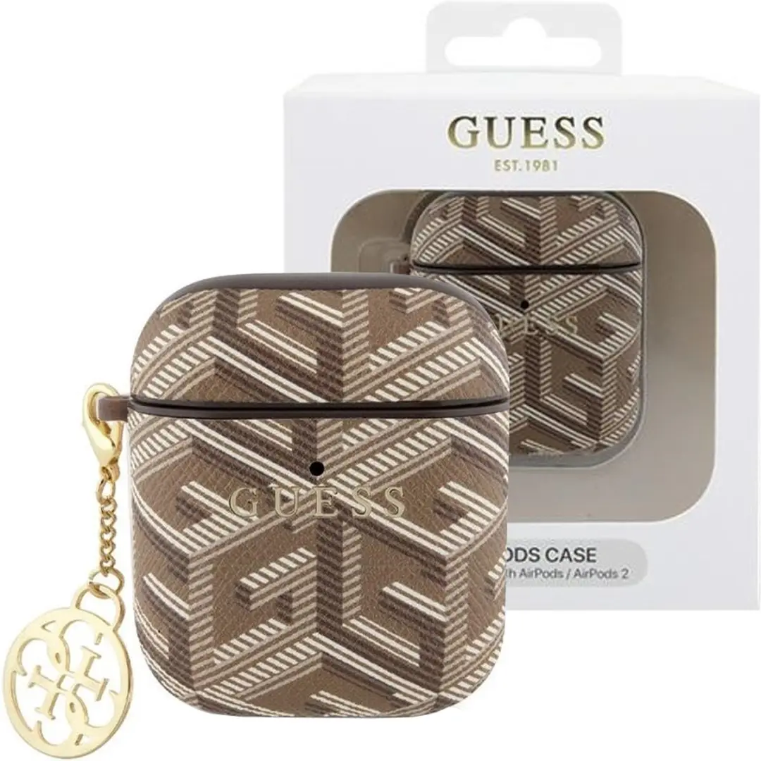 GUESS G-Cube Case Apple AirPods 1/2 - Bruin