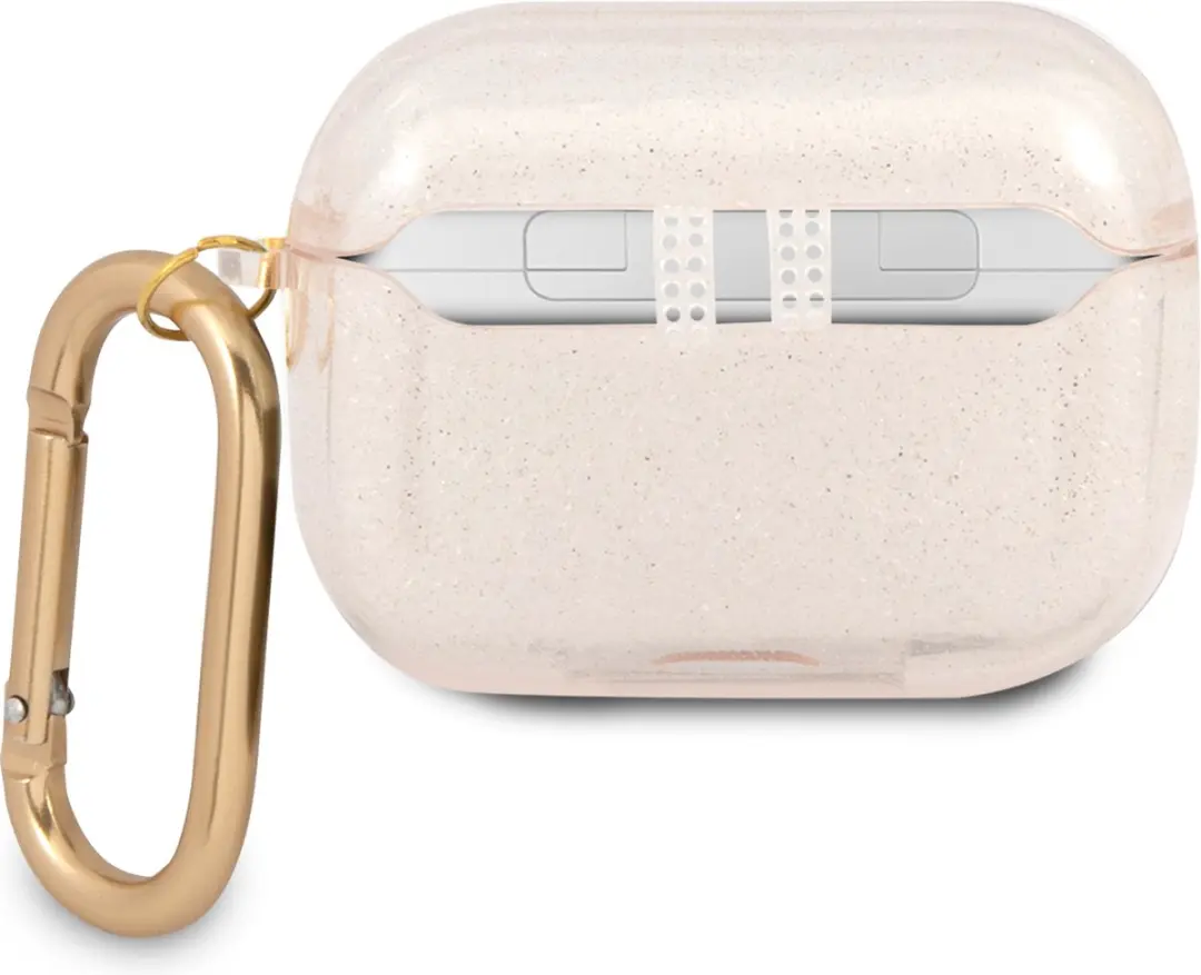 Guess TPU Glitter Case AirPods Pro - Goud