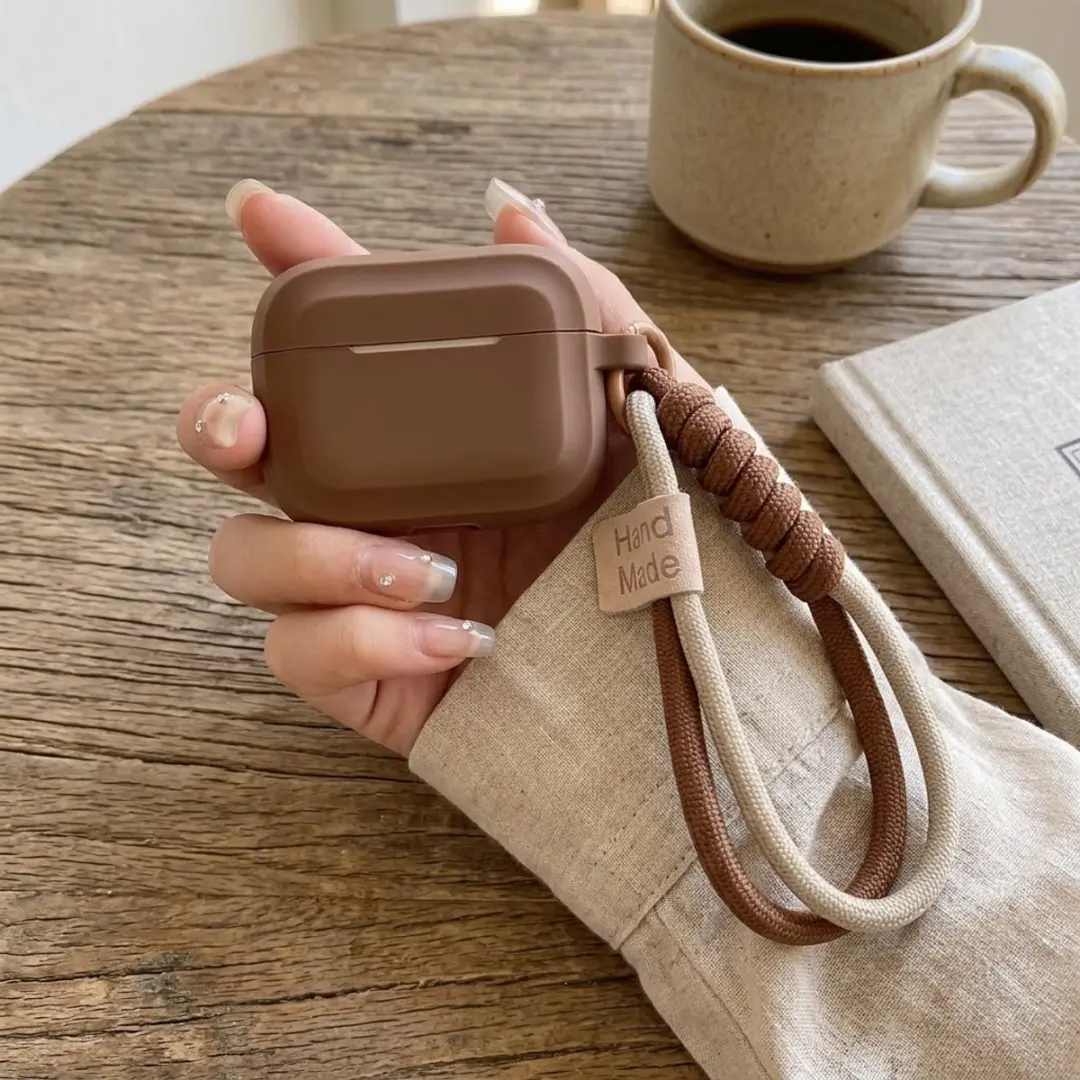 NUVEX Hoesje AirPods Pro 2 - Bruin