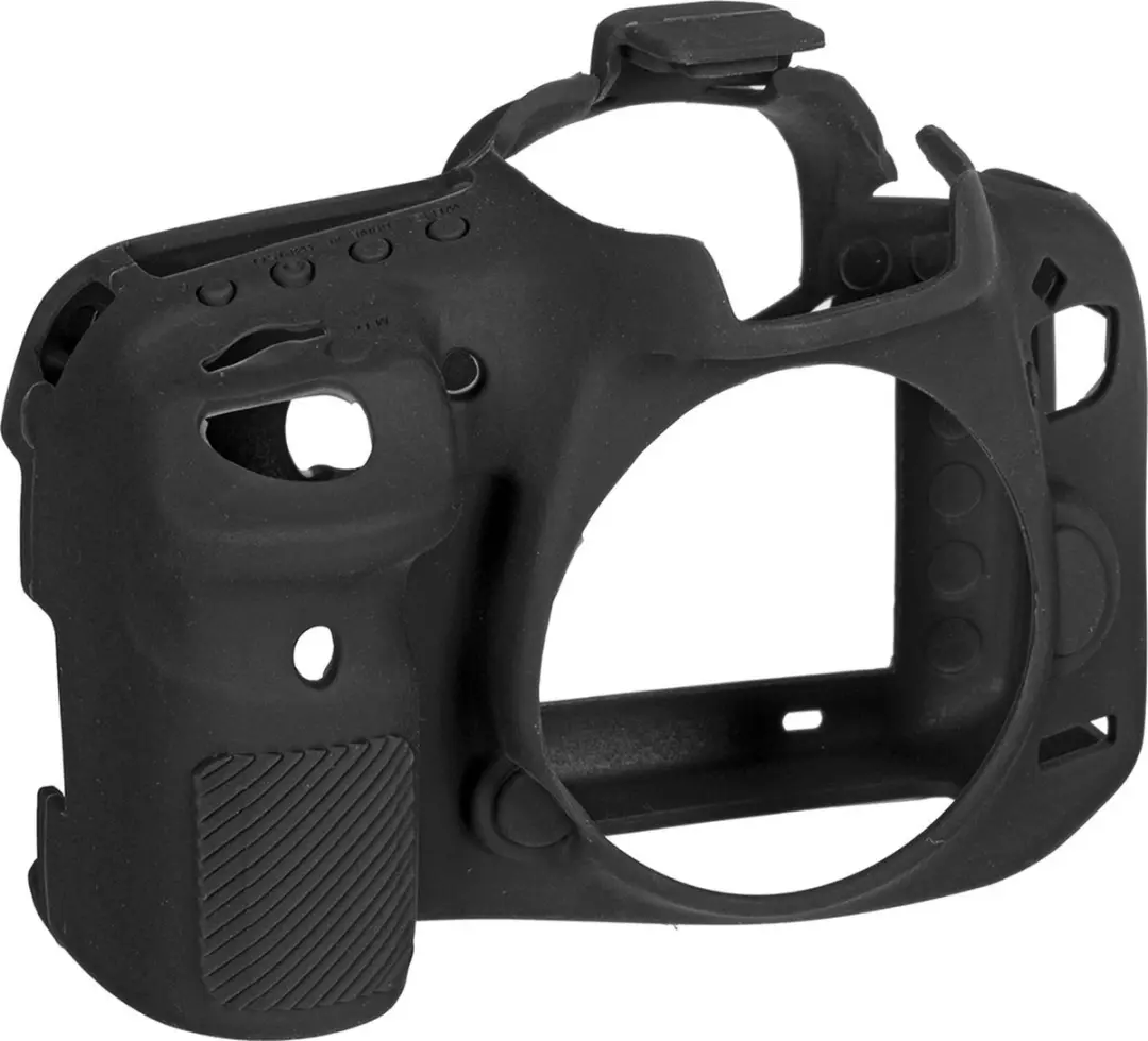 EasyCover Silicone Hoesje Canon EOS 7D Mark II - 519502334 - Zwart