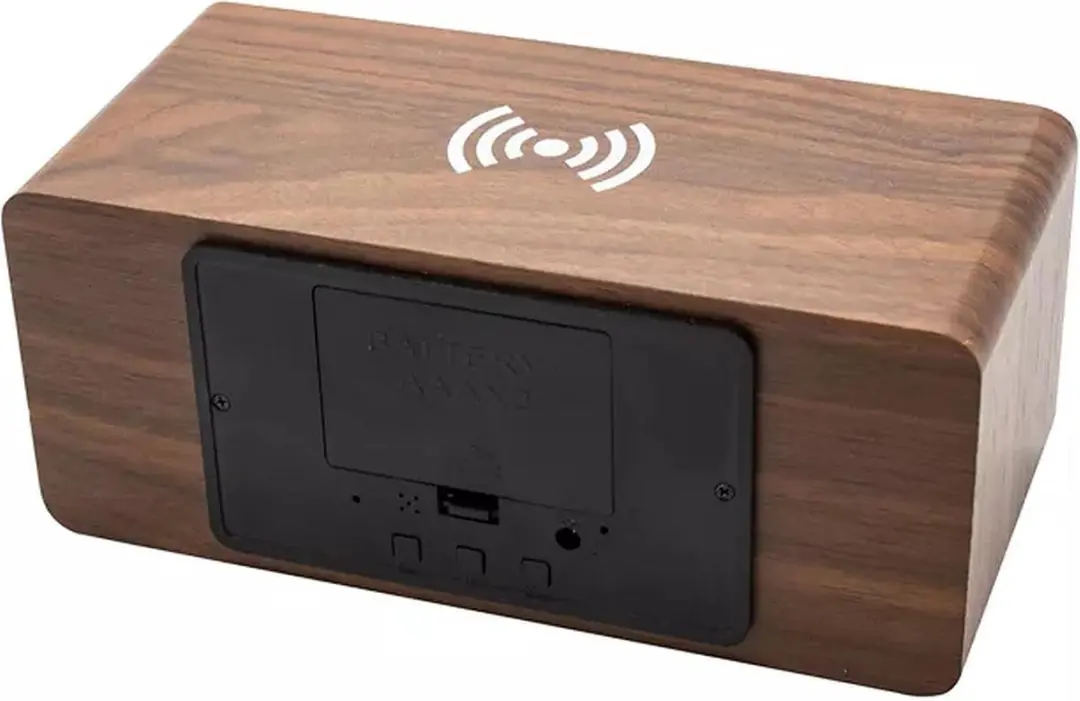 Denver Wekkerradio Projectie ECQ-104NL - Hout