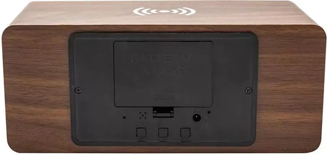 Denver Wekkerradio Projectie ECQ-104NL - Hout
