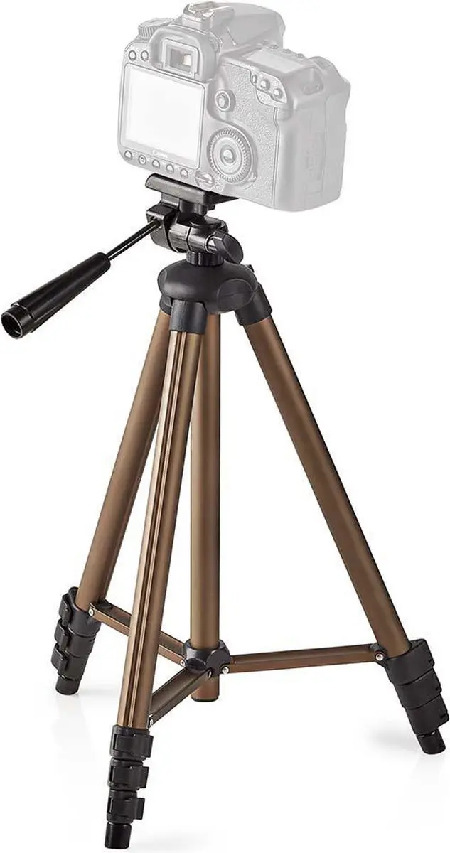 Nedis TPOD2100BZ Statief - 2.0 kg - 40.5-128cm - Brons/Zwart