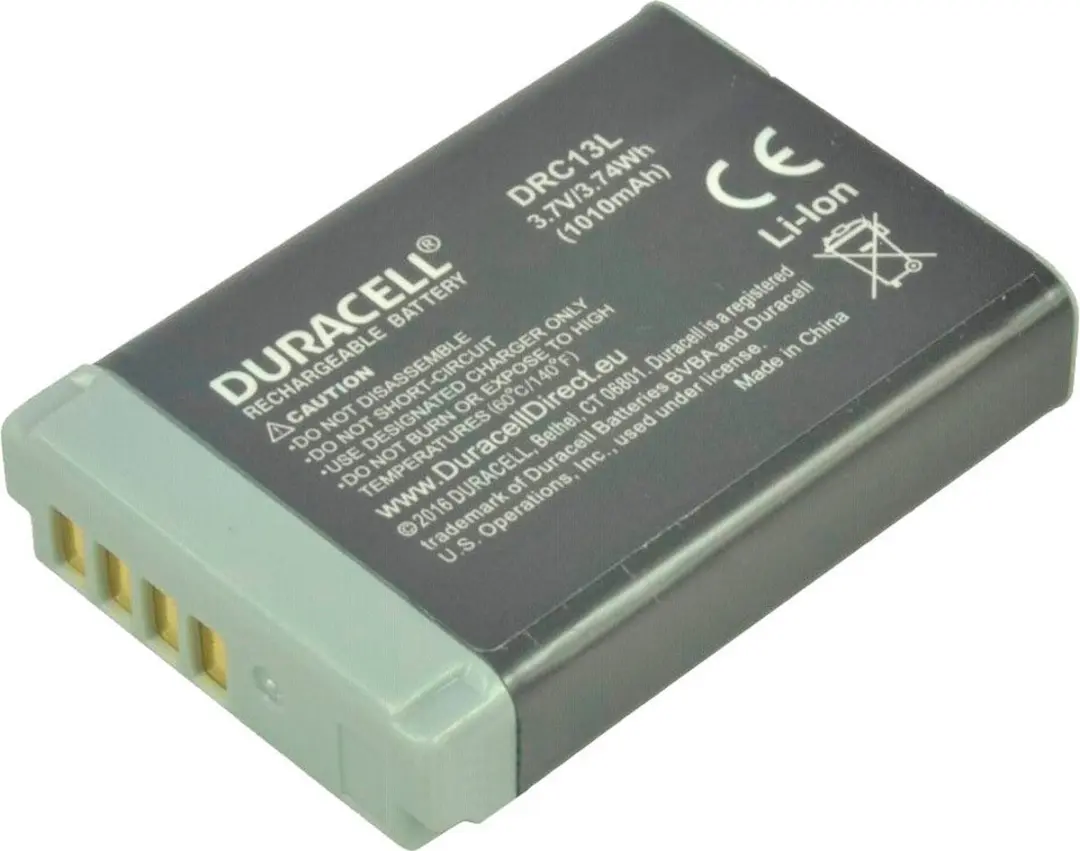 Duracell NB-13L Accu - 1010mAh - Canon Compactcamera